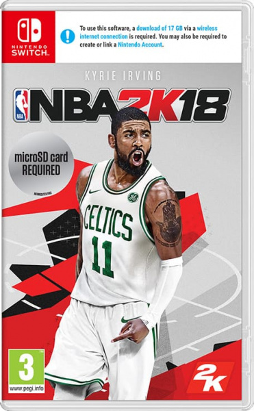 NBA 2k18 Legend Edition (Nintendo Switch, АНГЛ, БУ)