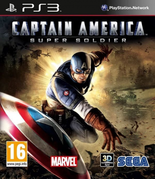 Первый Мститель: Суперсолдат (PS3, АНГЛ, БУ)