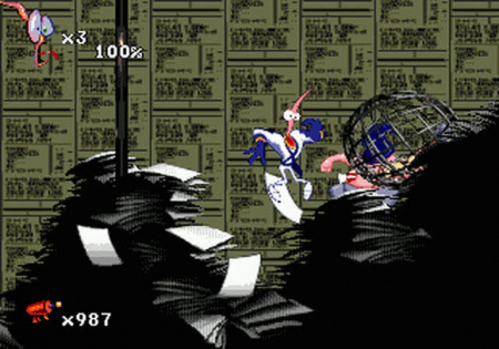 Картридж (16 бит) EARTHWORM JIM 2 для Сеги - интернет-магазин GameShock г. Челябинск Картридж (16 бит) EARTHWORM JIM 2 для Сеги - интернет-магазин GameShock г. Челябинск