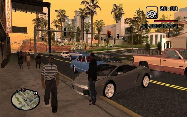 Grand Theft Auto (GTA): San Andreas [Xbox 360, английская версия] - интернет-магазин GameShock г. Челябинск
