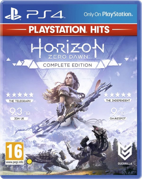 Horizon Zero Dawn: Complete Edition - PlayStation Hits [PS4, русские субтитры, БУ]