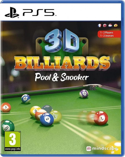 3D Billiards: Pool and Snooker [PS5, английская версия, БУ]