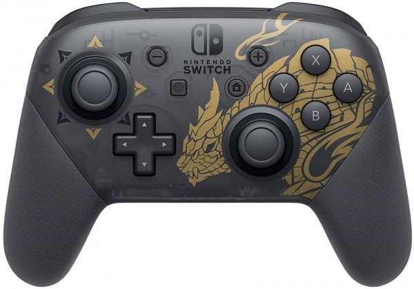 Беспроводной контроллер Nintendo Switch Pro - Monster Hunter Rise [БУ]