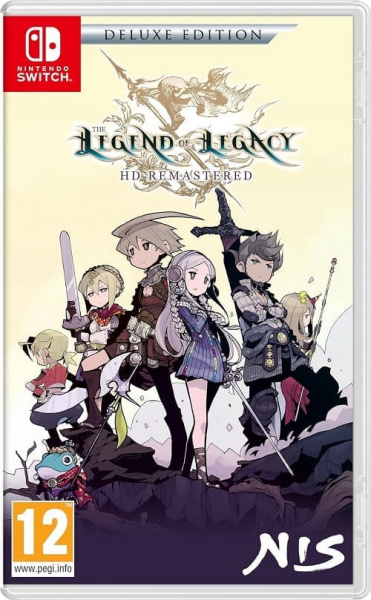 The Legend of Legacy HD Remastered - Deluxe Edition [Nintendo Switch, английская версия]