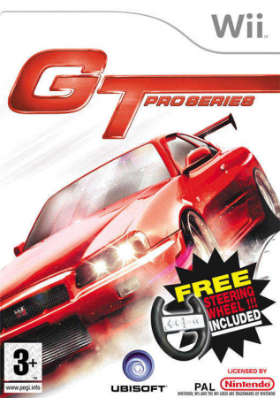 GT Pro Series + Руль (Wii, АНГЛ, БУ) GT Pro Series + Руль (Wii, АНГЛ, БУ)