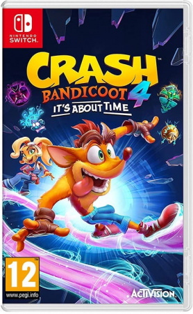 Crash Bandicoot 4: It's About Time (Это Вопрос Времени) (Nintendo Switch, русские субтитры) Crash Bandicoot 4: It's About Time (Это Вопрос Времени) (Nintendo Switch, русские субтитры)