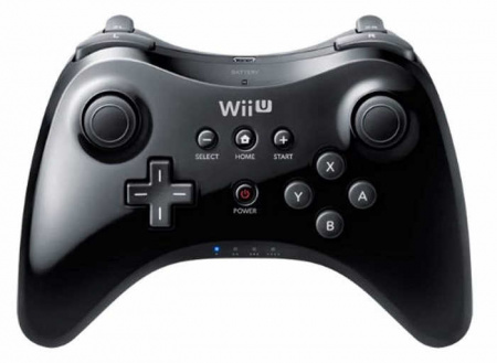 Контроллер беспроводной Wii U Pro (БУ) Контроллер беспроводной Wii U Pro (БУ)