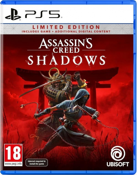 Assassin's Creed: Shadows - Limited Edition [PS5, русские субтитры]