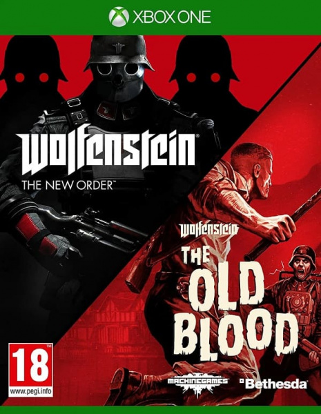 Wolfenstein: The New Order + The Old Blood (Xbox One, русские субтитры, БУ)