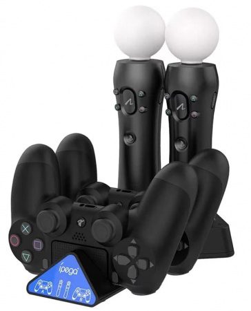 Зарядная станция стенд iPega для 2-х DualShock 4 и контроллеров PS Move (PG-P4011) - интернет-магазин GameShock г. Челябинск Зарядная станция стенд iPega для 2-х DualShock 4 и контроллеров PS Move (PG-P4011) - интернет-магазин GameShock г. Челябинск