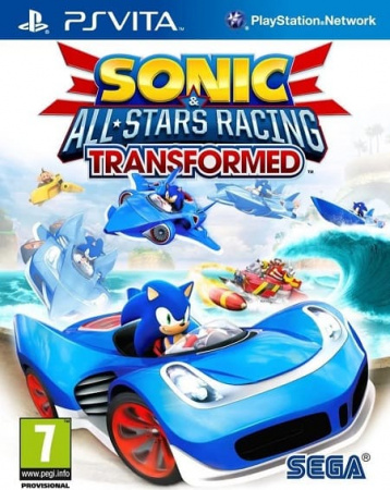 Sonic All Star Racing Transformed (PS VITA, БУ) Sonic All Star Racing Transformed (PS VITA, БУ)