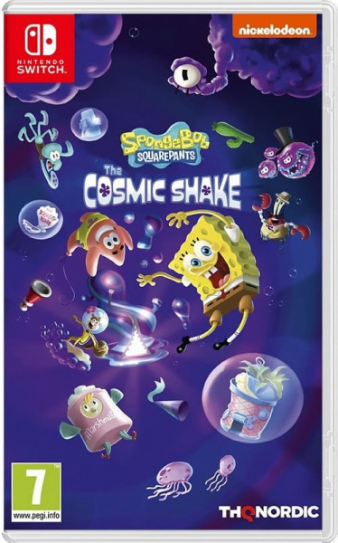 SpongeBob SquarePants: The Cosmic Shake [Nintendo Switch, русские субтитры]