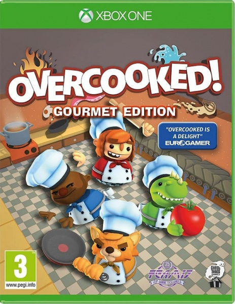 Overcooked! Gourmet Edition (Xbox One, английская версия, БУ)