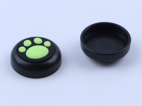 Премиум накладки на стики для Nintendo Switch/Lite/Oled - Cat Paw green