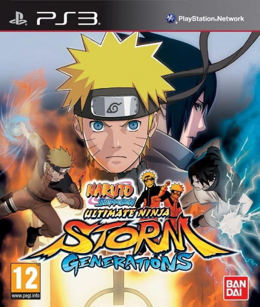 Naruto Shippuden Ultimate Ninja Storm Generations (PS3, АНГЛ, БУ)