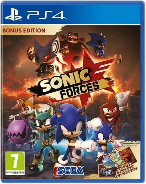 Sonic Forces - Bonus Edition (PS4, русские субтитры)