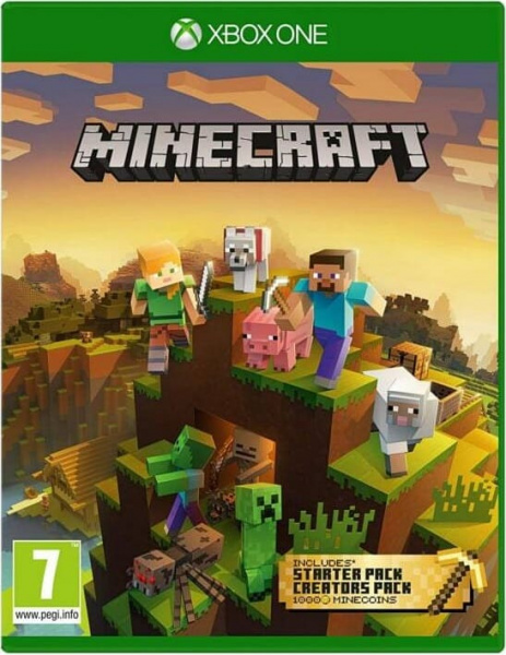 Minecraft Master Pack (Набор Новичок + Создатель + 1000 Minecoins) (Xbox One, русская версия)