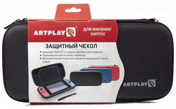Чехол черный ARTPLAY для Nintendo Switch