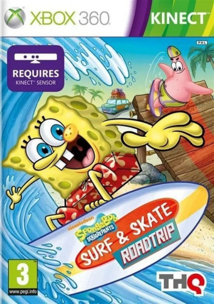 SpongeBob Surf & Skate (Xbox 360, АНГЛ, БУ)