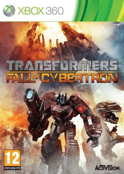 Transformers: Fall of Cybertron (Xbox 360, АНГЛ, БУ)