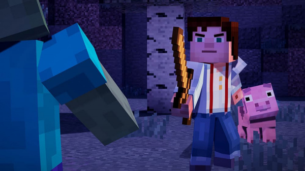 Minecraft: Story Mode - A Telltale Games Series (PS4, русские субтитры) - интернет-магазин GameShock г. Челябинск