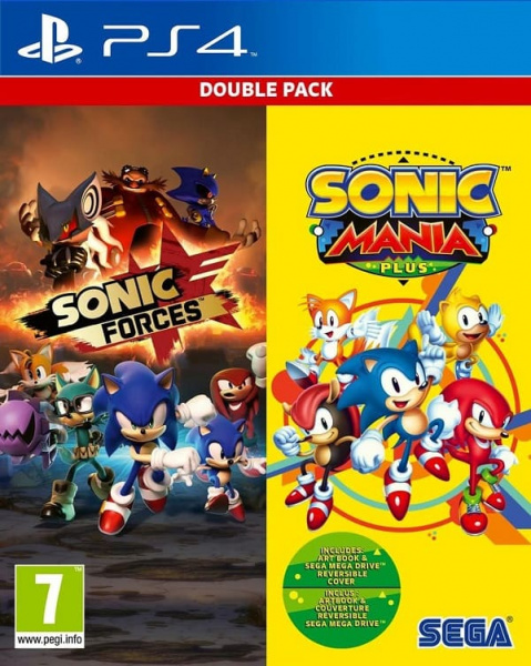 Sonic Mania Plus [PS4, английская версия] + Sonic Forces [PS4, русские субтитры]