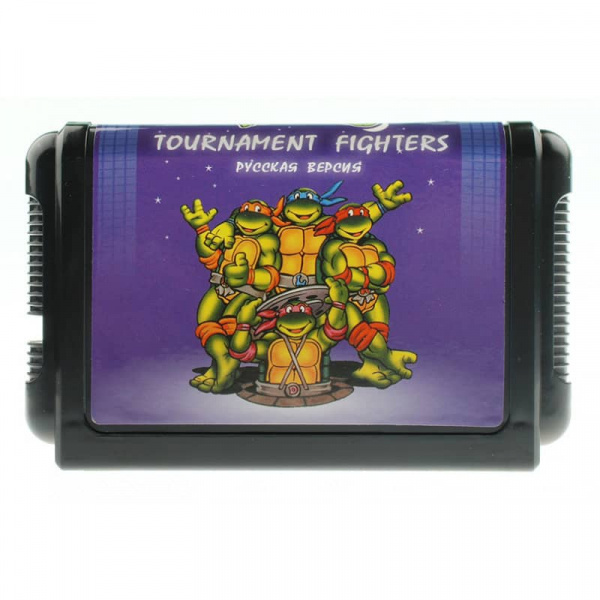 Картридж (16 бит) Turtles Tournament Fighters (рус) (без коробки) для Сеги
