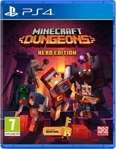 Minecraft Dungeons: Hero Edition (PS4, РУС, БУ)