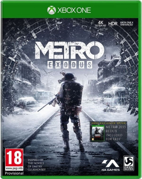 Metro: Exodus (Исход) (Xbox One, РУС, БУ)