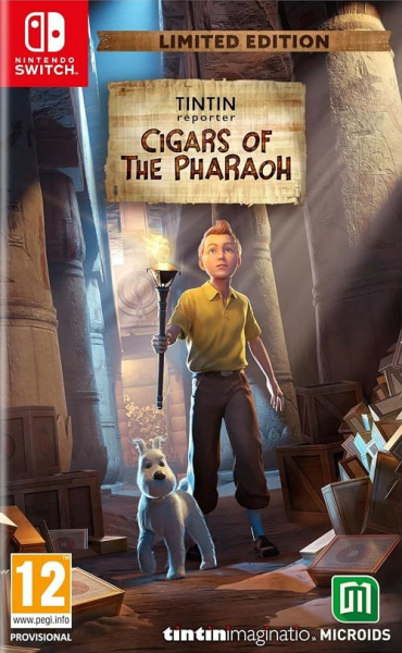 Tintin Reporter: Cigars of the Pharaoh - Limited Edition (Nintendo Switch, русские субтитры)