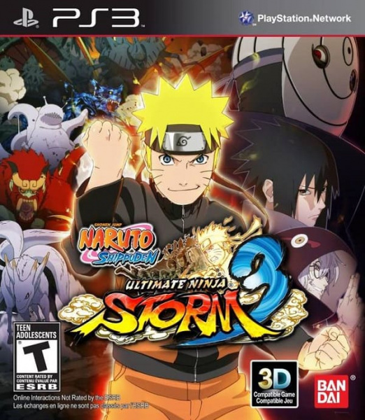 Naruto Shippuden Ultimate Ninja Storm 3 (PS3, АНГЛ, БУ)