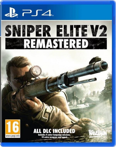 Sniper Elite V2 Remastered (PS4, РУС, БУ) (Без обложки)