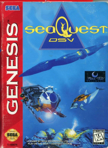 Картридж (16 бит) SeaQuest для Сеги