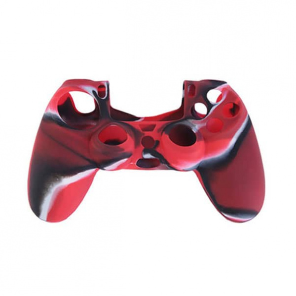 Силиконовый чехол на джойстик Xbox One (красный/черный)