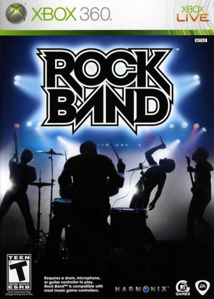 Rock Band (Xbox 360, АНГЛ, БУ) (NTSC)
