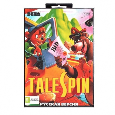 Картридж (16 бит) TALESPIN для Сеги Картридж (16 бит) TALESPIN для Сеги