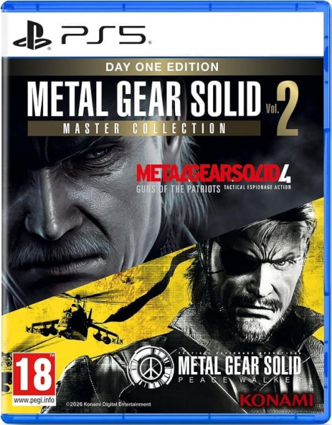Metal Gear Solid Master Collection Vol. 2 - Day One Edition (PS5, английская версия)