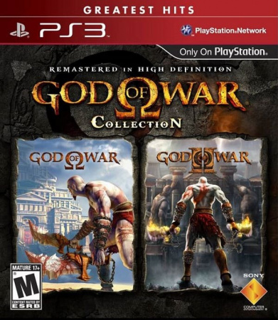 God of War Collection Greatest Hits (PS3, АНГЛ, БУ) God of War Collection Greatest Hits (PS3, АНГЛ, БУ)