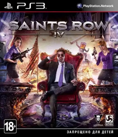 Saints Row IV (4) (PS3, АНГЛ) Saints Row IV (4) (PS3, АНГЛ)