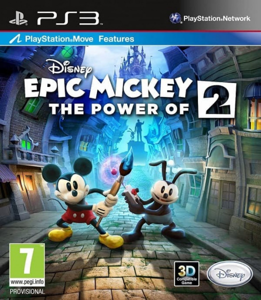 Disney Epic Mickey 2: The Power of Two (PS3, АНГЛ, БУ)