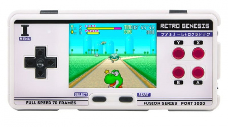 Игровая приставка Retro Genesis Port 3000 (винтажный белый) Игровая приставка Retro Genesis Port 3000 (винтажный белый)