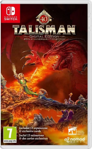 Talisman: Digital Edition - 40th Anniversary Collection [Nintendo Switch, русские субтитры]