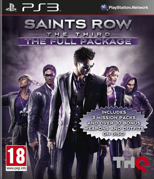 Saints Row The Third (3) - The Full Package (PS3, русские субтитры)