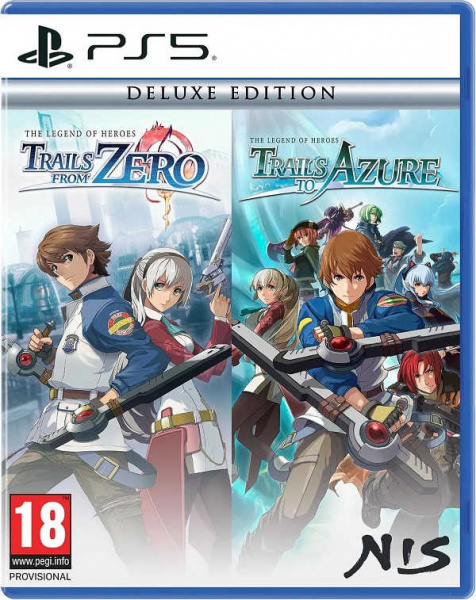 The Legend of Heroes: Trails from Zero & Trails to Azure - Deluxe Edition [PS5, английская версия]