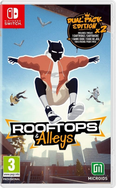 Rooftops and Alleys: The Parkour Game - Dual Pack Edition [Nintendo Switch, русские субтитры]