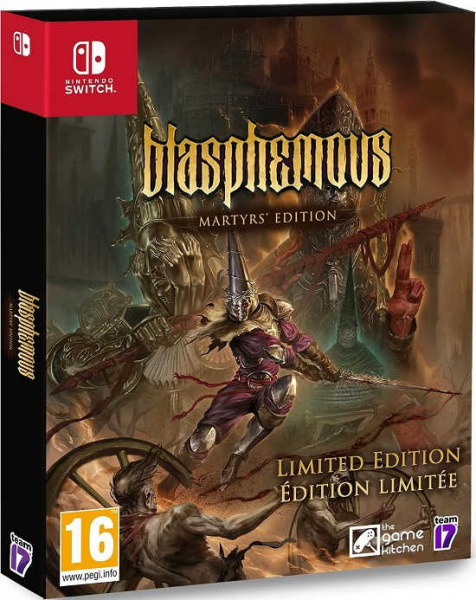Blasphemous - Martyr's Edition (Nintendo Switch, русские субтитры) Blasphemous - Martyr's Edition (Nintendo Switch, русские субтитры)