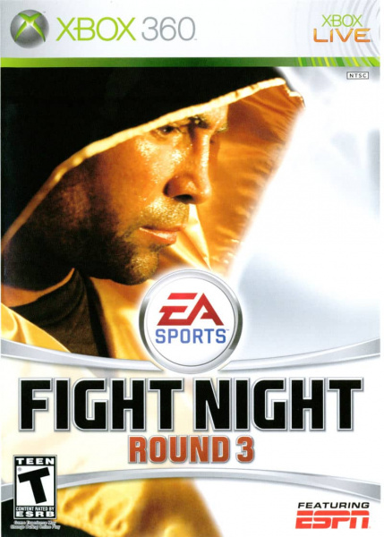 Fight Night Round 3 (Xbox 360, АНГЛ, БУ)