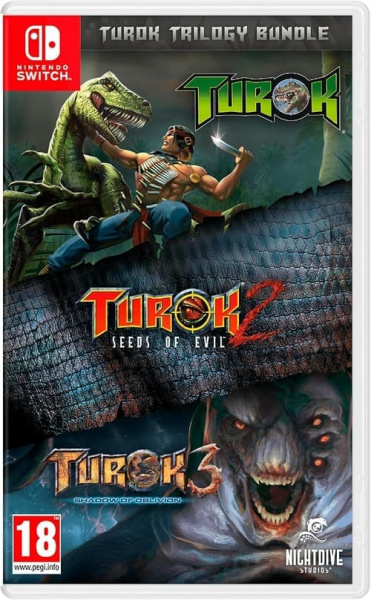 Turok Trilogy Bundle [Nintendo Switch, английская версия]