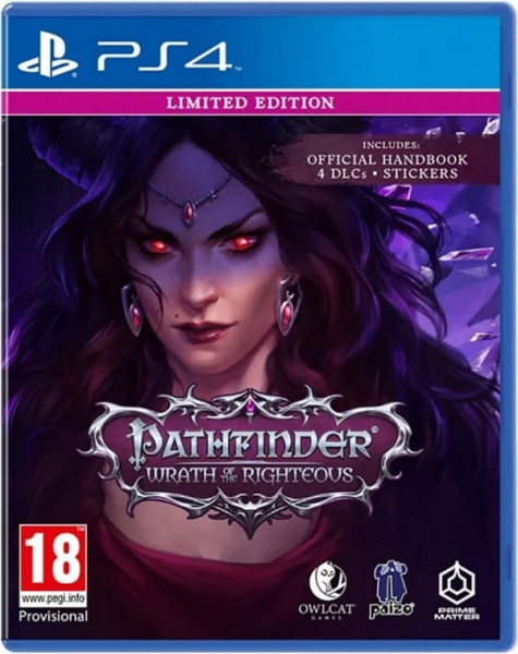 Pathfinder: Wrath of the Righteous - Limited Edition [PS4, русские субтитры, БУ]