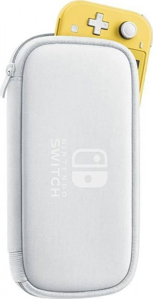 Защитный чехол NS Switch Lite Carrying Case + стекло (HDH-A-PSSAA) Grey - интернет-магазин GameShock г. Челябинск